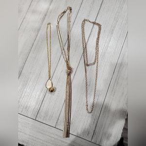 Lot of Gold Necklaces